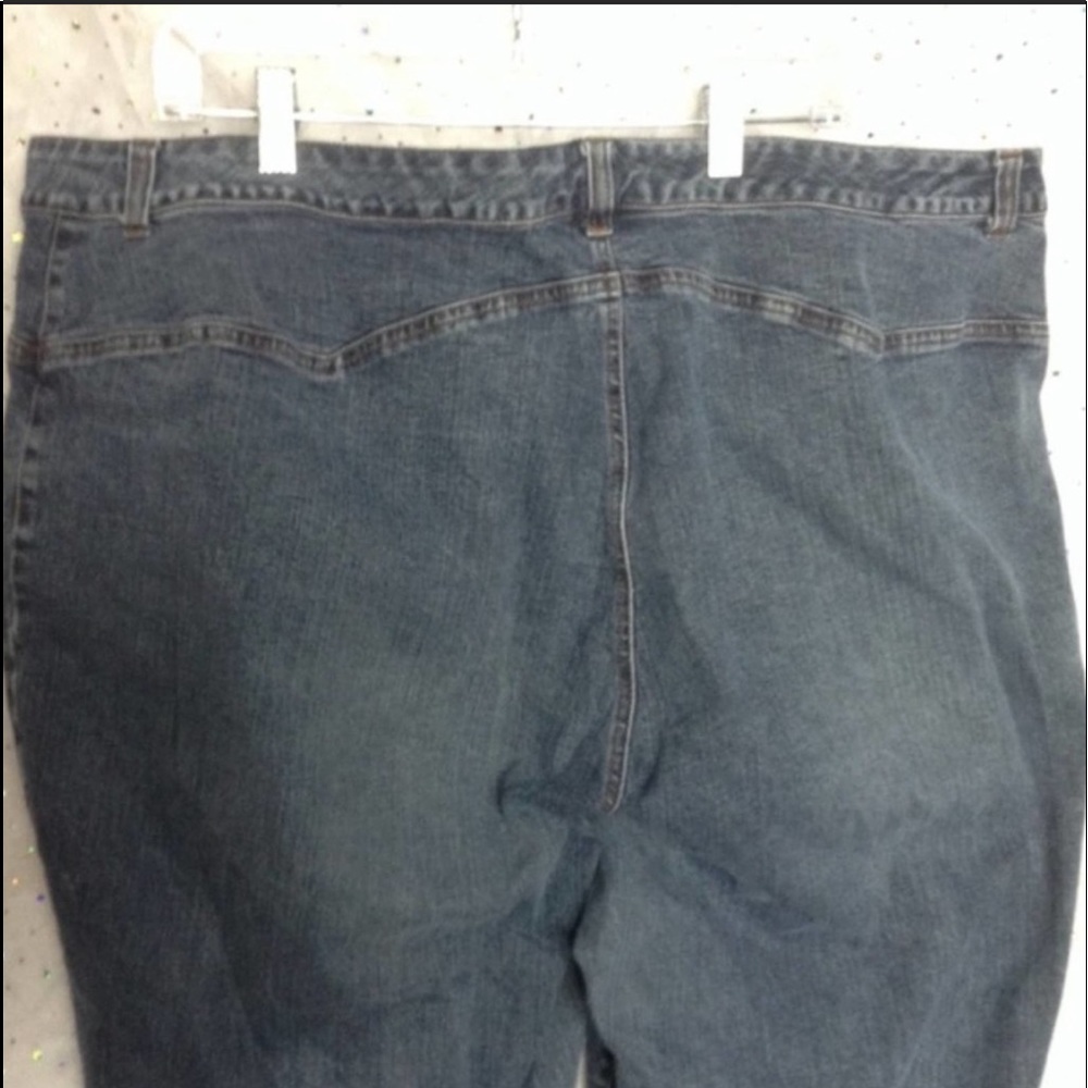 LANE BRYANT Wide Leg High Rise Jeans Plus 26